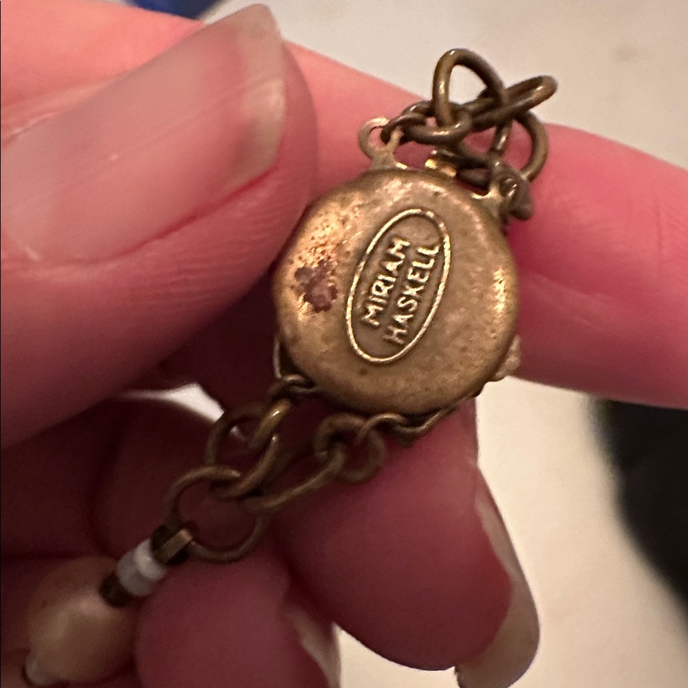 Vintage Miriam Haskell necklace - Picture 2 of 10